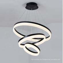 El mejor precio de la decoración del hogar de acrílico lámpara colgante de iluminación LED